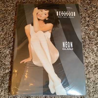 Wolford neon glanz tights, 40 denier, color mocca, size: S